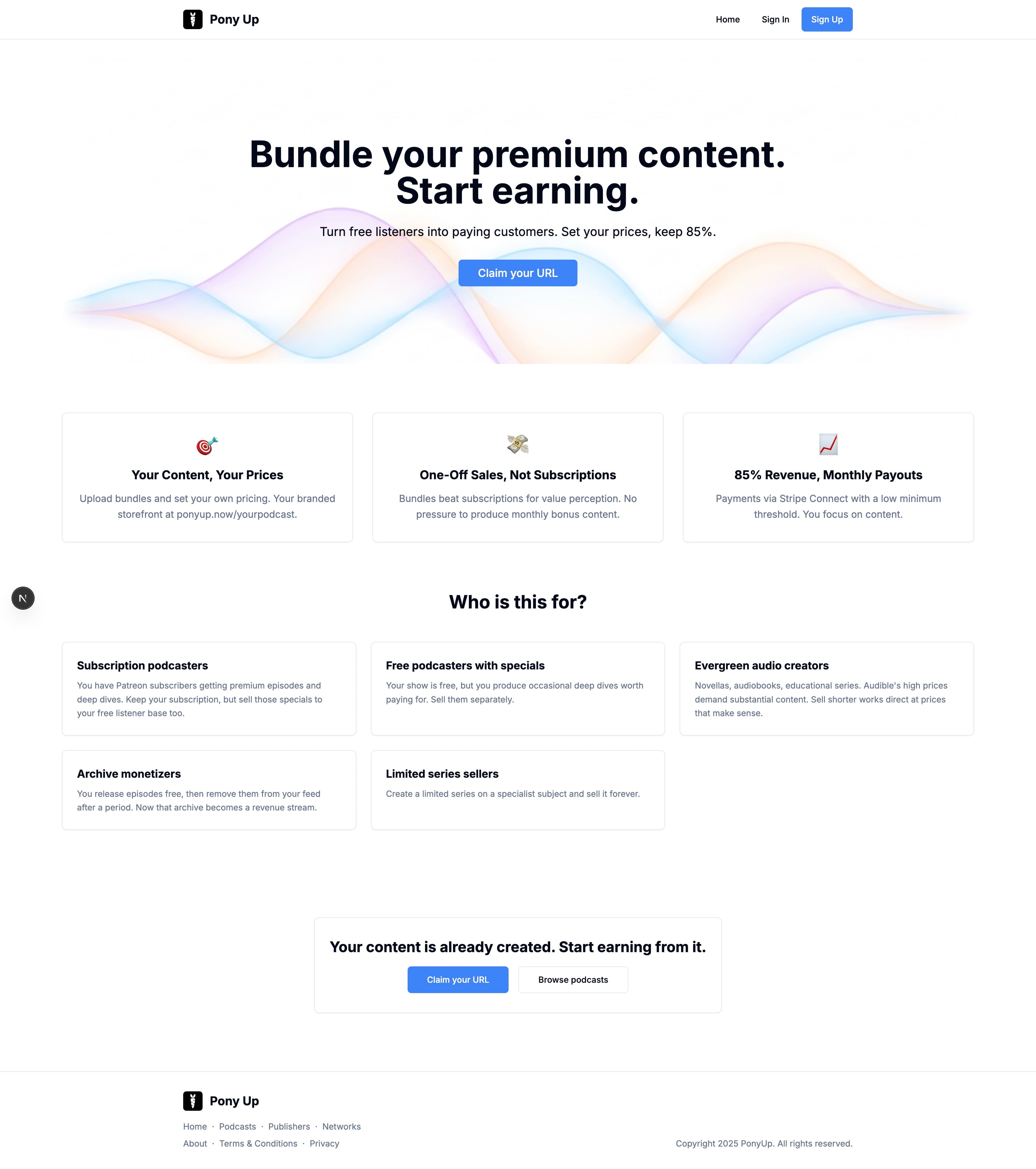 Background gradient